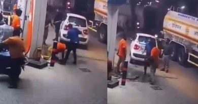പെട്രോള്‍ പമ്പില്‍ ജീവനക്കാർക്ക് നേരെ മദ്യപസംഘത്തിന്റെ ക്രൂരമർദ്ദനം