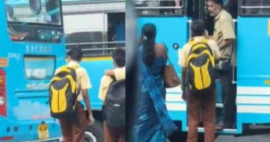 വടക്കാഞ്ചേരിയില്‍ വിദ്യാര്‍ത്ഥികളെ ബസില്‍ കയറ്റാത്ത സംഭവം: കണ്ടക്ടറുടെ ലൈസന്‍സ് സസ്‌പെന്‍ഡ് ചെയ്തു