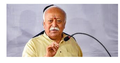 ആര്‍എസ്എസ് മേധാവി മോഹന്‍ ഭാഗവത് സഞ്ചരിച്ച ട്രെയിനിന് നേരെ കല്ലേറ്