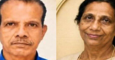 ഭര്‍ത്താവിന് അന്ത്യചുംബനം നല്‍കി, പിന്നാലെ ഭാര്യ കുഴഞ്ഞുവീണ് മരിച്ചു