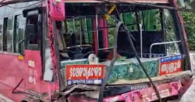 കുന്നംകുളത്ത് നിയന്ത്രണം വിട്ട സ്വകാര്യ ബസ് വാഹനങ്ങളില്‍ ഇടിച്ചുണ്ടായ അപകടത്തില്‍ മരണം രണ്ടായി