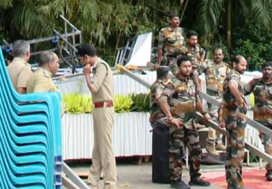 വനംവകുപ്പ് സംഘടിപ്പിച്ച പരിപാടിയുടെ പന്തല്‍ തകര്‍ന്നുവീണു; രണ്ട് പൊലീസുകാര്‍ക്ക് പരിക്ക്